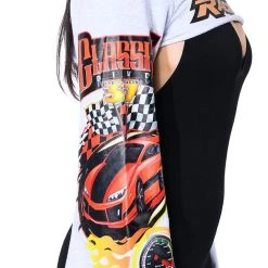 TO THE RACES ULTRA CROP TURTLENECK SWEATSHIRT -helmut shop to the races ultra crop turtleneck sweatshirt heather grey 8 8