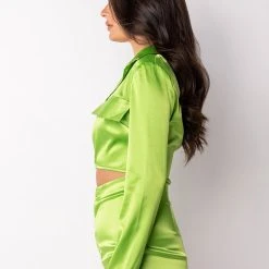 TOO FLY CUT OUT ROMPER -helmut shop too fly cut out romper green 4 4