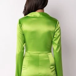 TOO FLY CUT OUT ROMPER -helmut shop too fly cut out romper green 5 5