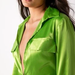 TOO FLY CUT OUT ROMPER -helmut shop too fly cut out romper green 6 6