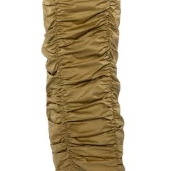 TOP OF THE WORLD CINCHED MAXI SKIRT -helmut shop top of the world cinched maxi skirt beige 7 7