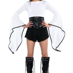 TRACY DRAMATIC SLEEVE BODYSUIT -helmut shop tracy dramatic sleeve bodysuit white 2 2