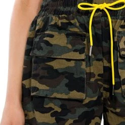 UNBOTHERED OVERSIZED CAMO SHORTS -helmut shop unbothered oversized camo shorts camo 9 9