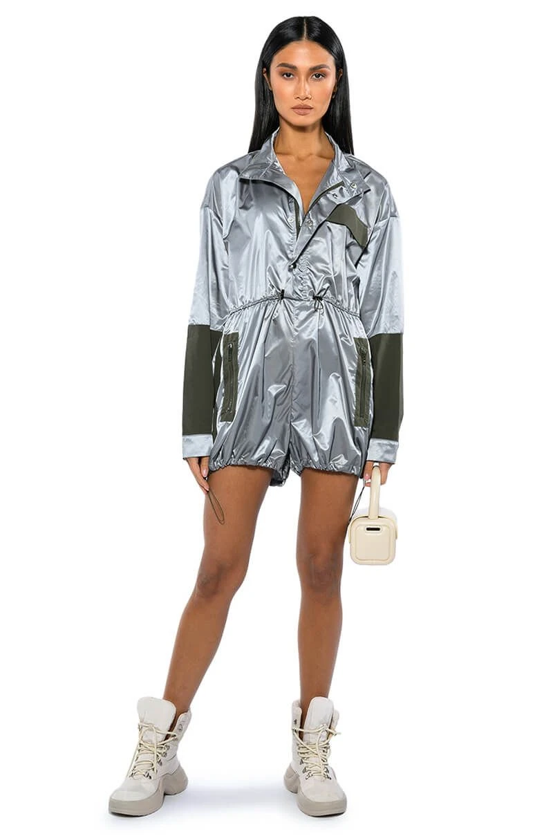 UNBOTHERED SPORTY LONG SLEEVE ROMPER 5 UNBOTHERED SPORTY LONG SLEEVE ROMPER - Image 3