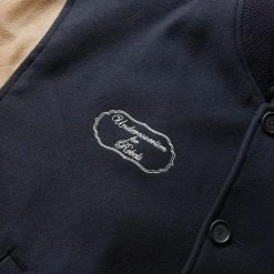 Undercover UI2B4202 VARSITY JACKET 14 Undercover UI2B4202 VARSITY JACKET -helmut shop undercoverUI2B4202NAVY3UI2B4202 6