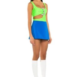 VACATION CRUSH MINI SKORT -helmut shop vacation crush mini skort blue 5 5