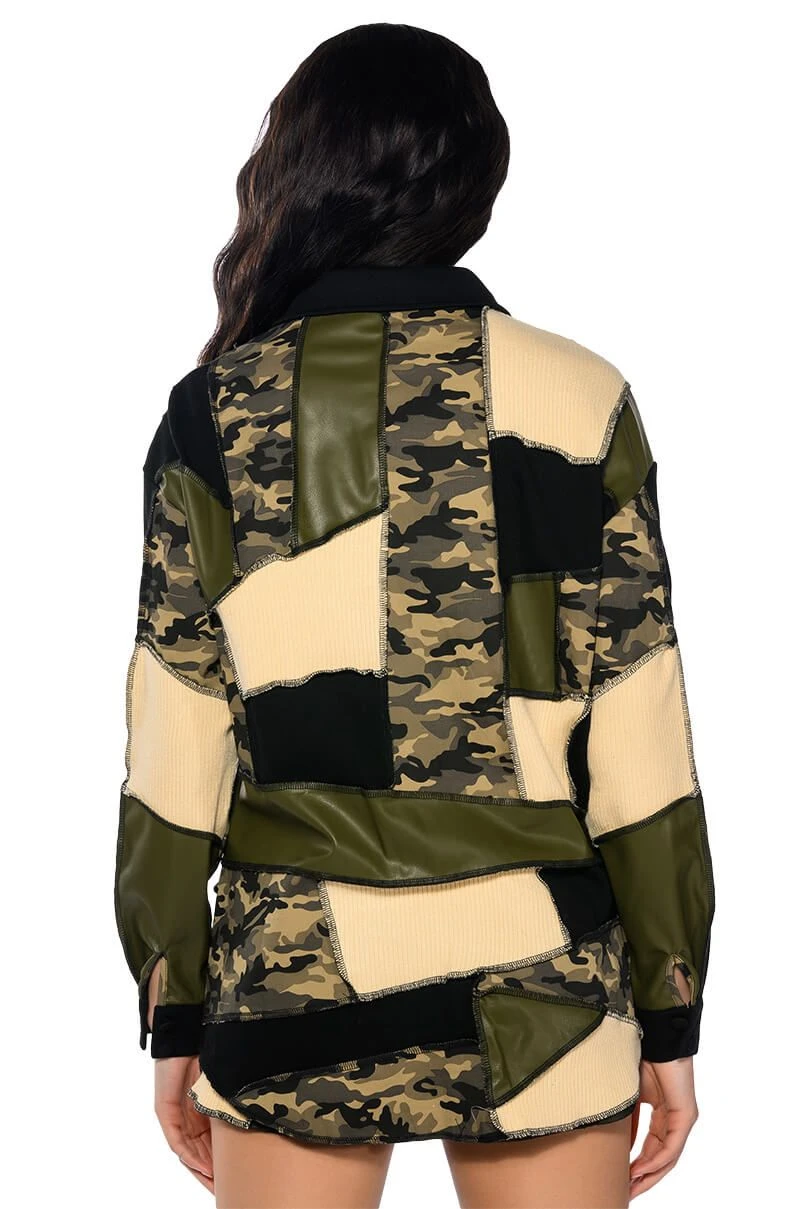 VICTORIOUS PATCHWORK BUTTON DOWN BLOUSE 9 VICTORIOUS PATCHWORK BUTTON DOWN BLOUSE - Image 7