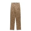 Wacko Maria LEOPARD PLEATED TROUSERS -helmut shop wackomariaLEOPARDPLEATEDTROUSERSBEIGEM22FW WMP TR29 1