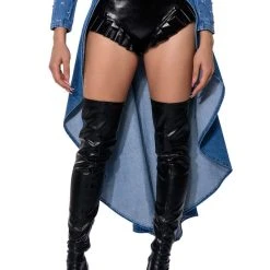 WALK ON THE WILD SIDE DENIM WAIST BELT