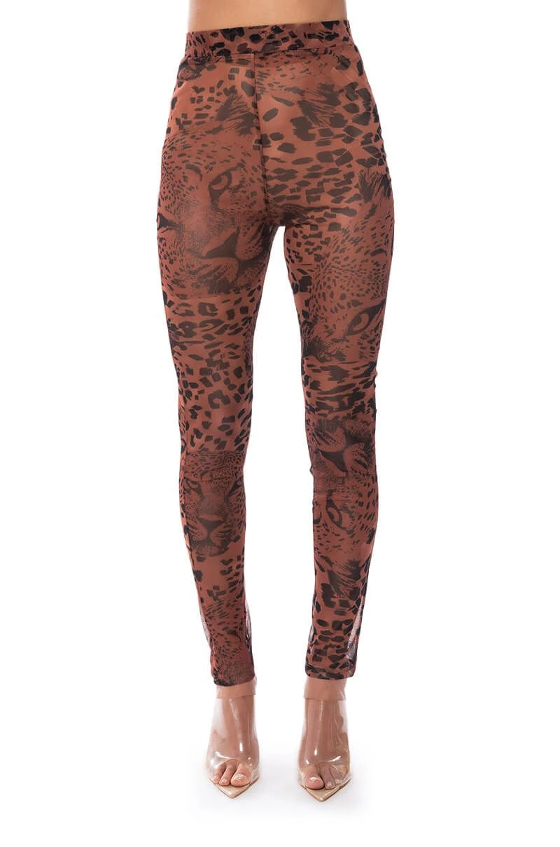 WILD CHEETAH PRINT LEGGINGS 6 WILD CHEETAH PRINT LEGGINGS - Image 4