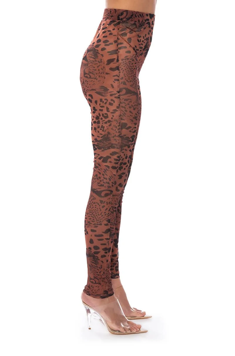 WILD CHEETAH PRINT LEGGINGS 7 WILD CHEETAH PRINT LEGGINGS - Image 5