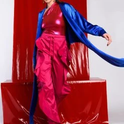 WILD CHILD METALLIC BODYSUIT -helmut shop wild child metallic bodysuit pink 5 5