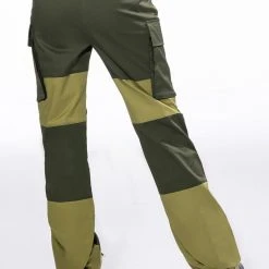 WILD ONES COLORBLOCK CARGO PANT -helmut shop wild ones colorblock cargo pant olive 5 5