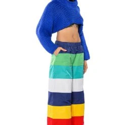 WILLA CROPPED HOODED SWEATER -helmut shop willa cropped hooded sweater blue 4 4