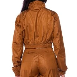 WISHFUL THINKING QUARTER ZIP PULLOVER -helmut shop wishful thinking quarter zip pullover brown 7 7