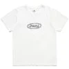 X-Girl BARBED WIRE LOGO S/S COMPACT TEE -helmut shop x girlBARBEDWIRELOGOSSCOMPACTTEEWHITES105222011013 1