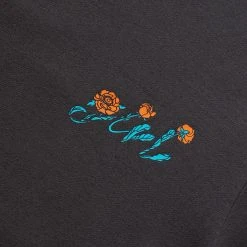 X-Girl BOTANICAL LOGO S/S TEE -helmut shop x girlBOTANICALLOGOSSTEECHARCOALS105222011004 3