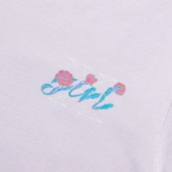 X-Girl BOTANICAL LOGO S/S TEE -helmut shop x girlBOTANICALLOGOSSTEELIGHTPURPLES105222011004 4