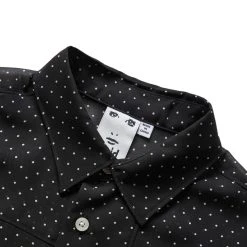 X-Girl CHIFFON SEAM DETAIL SHIRT -helmut shop x girlCHIFFONSEAMDETAILSHIRTBLACKS105223014002 4