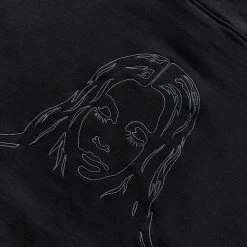 X-Girl EMBROIDERED FACE SWEAT HOODIE -helmut shop x girlEMBROIDEREDFACESWEATHOODIEBLACKS105224012013 5