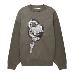 X-Girl KEY JACQUARD KNIT