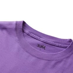 X-Girl EMBROIDERED FACE L/S TEE 11 X-Girl EMBROIDERED FACE L/S TEE -helmut shop x girlMBROIDEREDFACELSTEEPURPLES105223011005 4