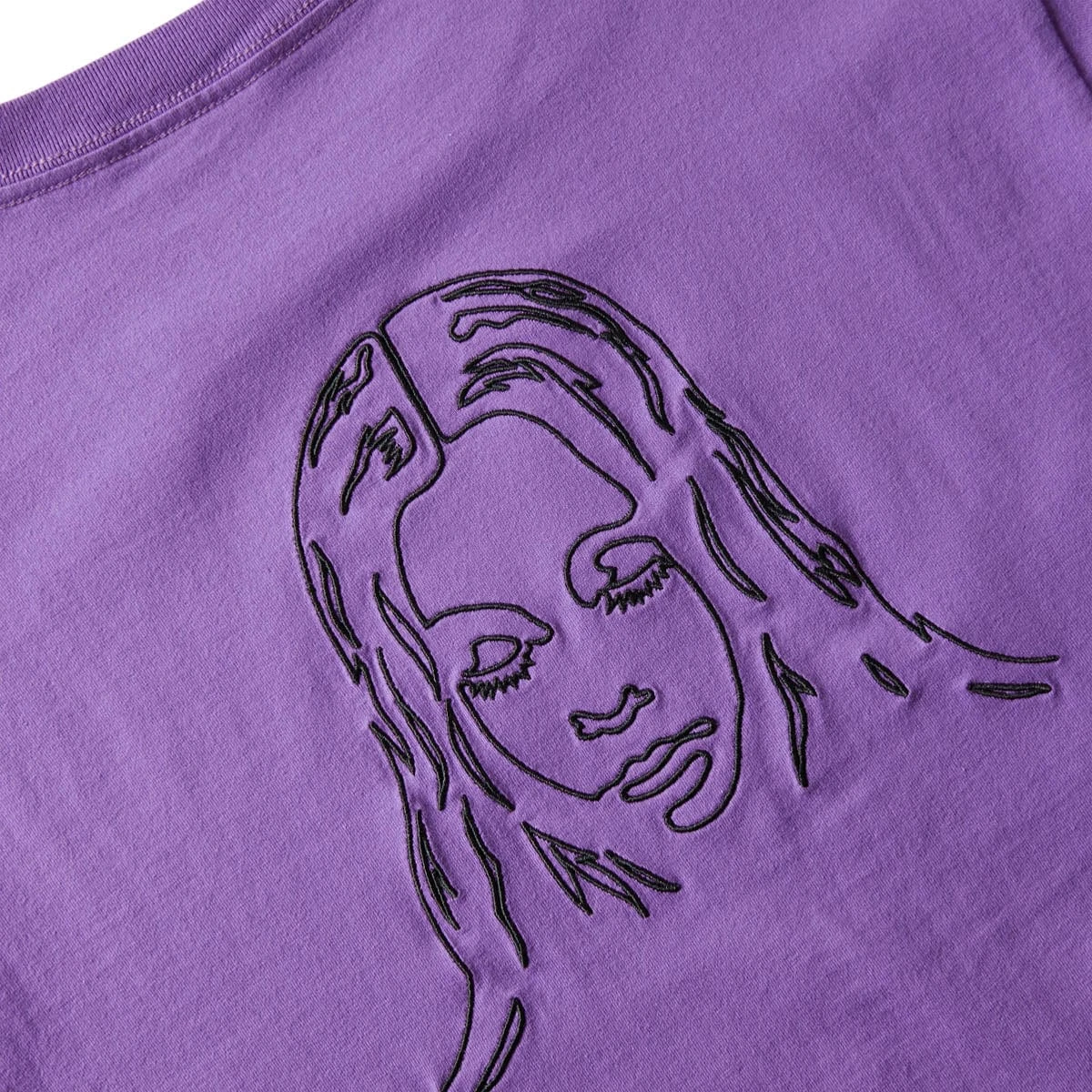 X-Girl EMBROIDERED FACE L/S TEE 8 X-Girl EMBROIDERED FACE L/S TEE - Image 6