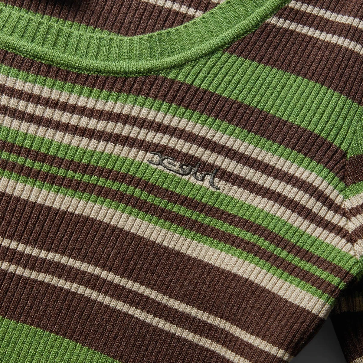 X-Girl MULTI STRIPE KNIT TOP 5 X-Girl MULTI STRIPE KNIT TOP - Image 3