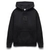 X-Girl SATIN PATCH SWEAT HOODIE -helmut shop x girlSATINPATCHSWEATHOODIEBLACKM105223012004 1