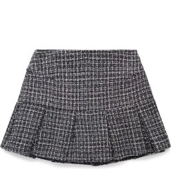 X-Girl TWEED JERSEY SKORT