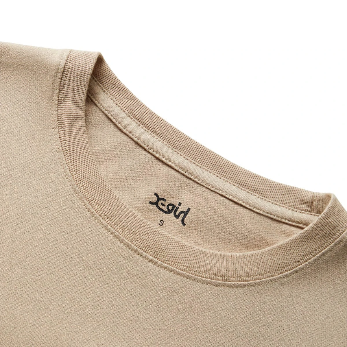 X-Girl WASHED FACE LOGO L/S TEE 6 X-Girl WASHED FACE LOGO L/S TEE - Image 4