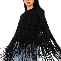 YOU ARE TROUBLE SLEEVELESS STATEMENT TOP -helmut shop you are trouble sleeveless statement top black 2 2