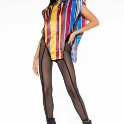 YOUR MUSE BUTTON UP BLOUSE -helmut shop your muse button up blouse multi 6 6 c1