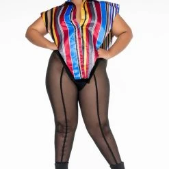 YOUR MUSE BUTTON UP BLOUSE -helmut shop your muse button up blouse multi 7 7 c1