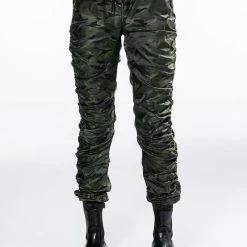 YOURE THE PROBLEM RUCHED JOGGER -helmut shop youre the problem ruched jogger camo 5 5