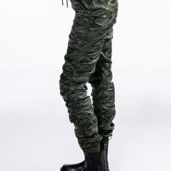 YOURE THE PROBLEM RUCHED JOGGER -helmut shop youre the problem ruched jogger camo 6 6