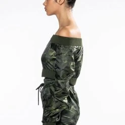 YOURE THE PROBLEM ZIP UP TOP 12 YOURE THE PROBLEM ZIP UP TOP -helmut shop youre the problem zip up top camo 4 4