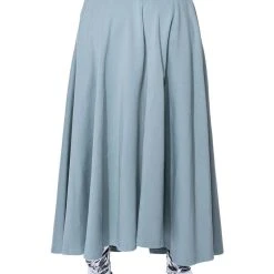 ZUMI MAXI SKIRT -helmut shop zumi maxi skirt green 8 8
